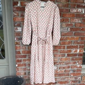 Chicsoul Floral Print pink Dress size 1X NWOT